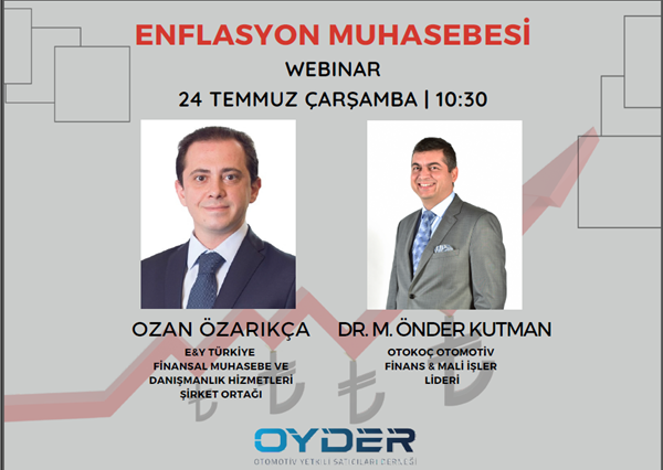 24 Temmuz 2024 Oyder Webinar Serisi "Enflasyon Muhasebesi"