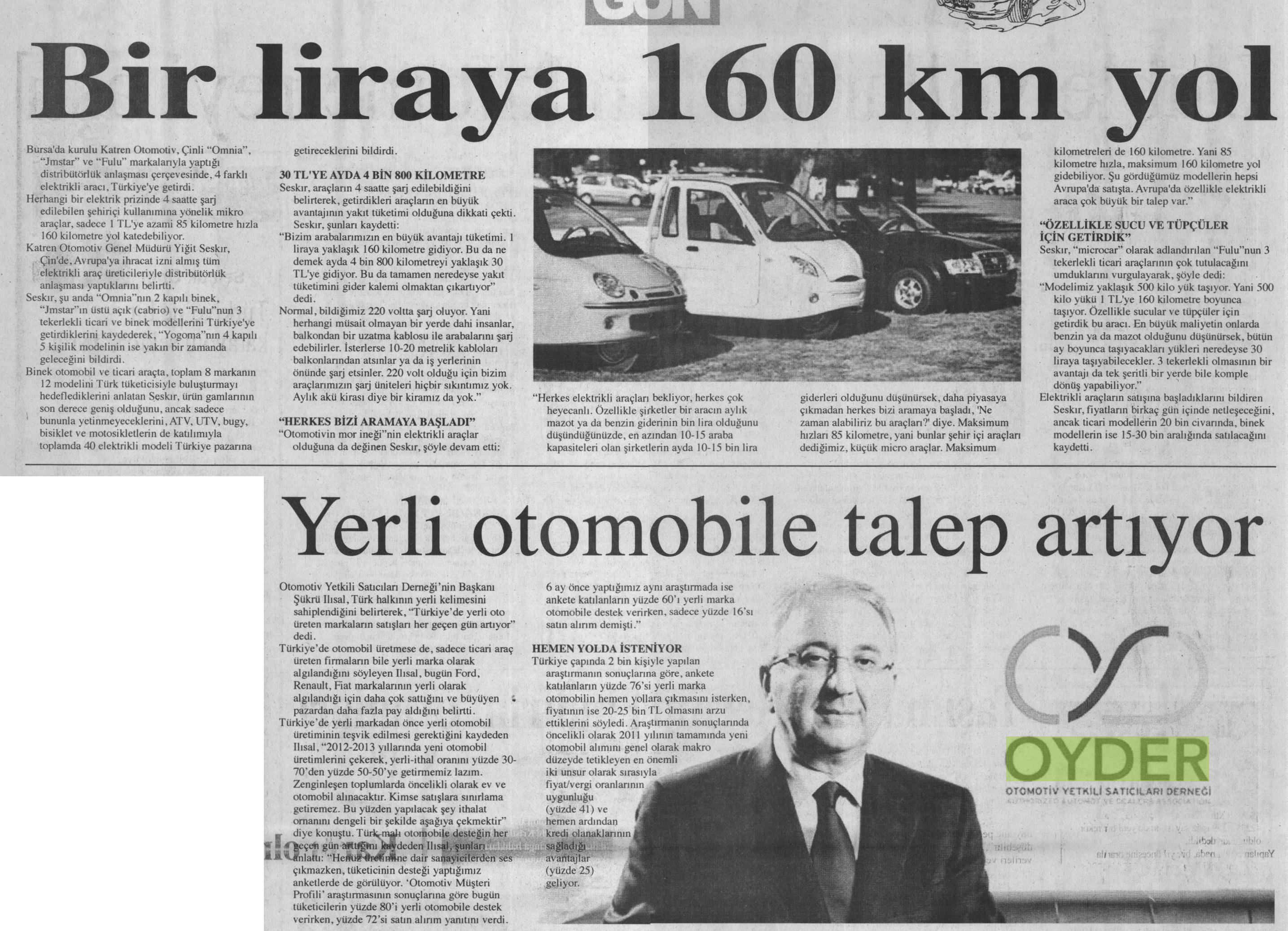 100 kişiden 72si 'yerli otomobili alırım' dedi