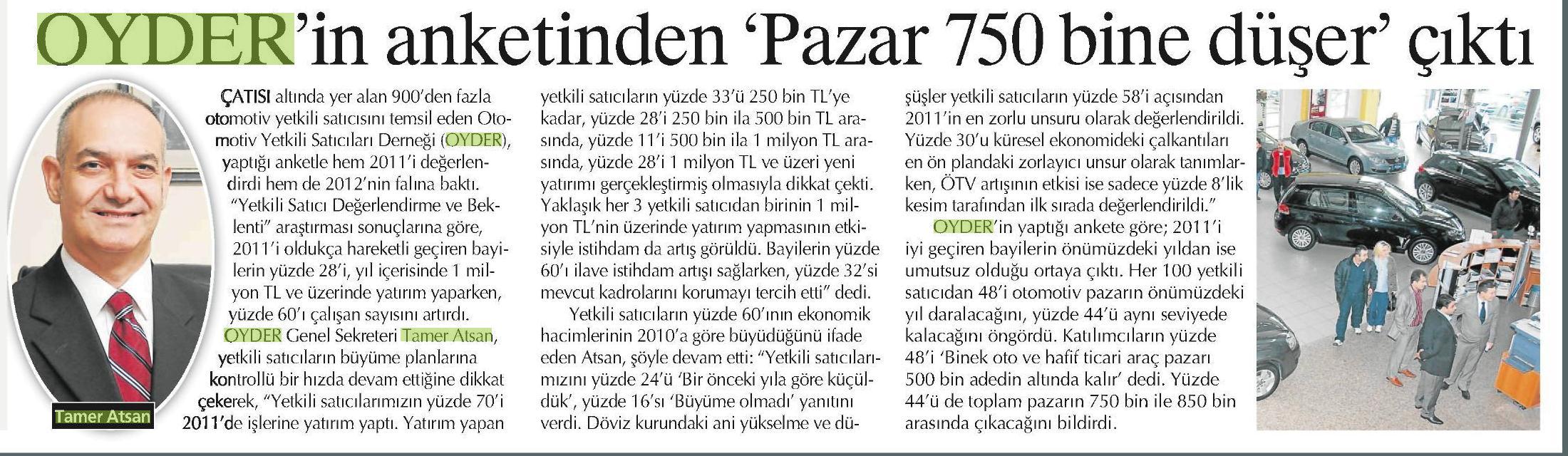 OYDER'in araştırmasında ilginç sonuçlar ortaya çıktı
