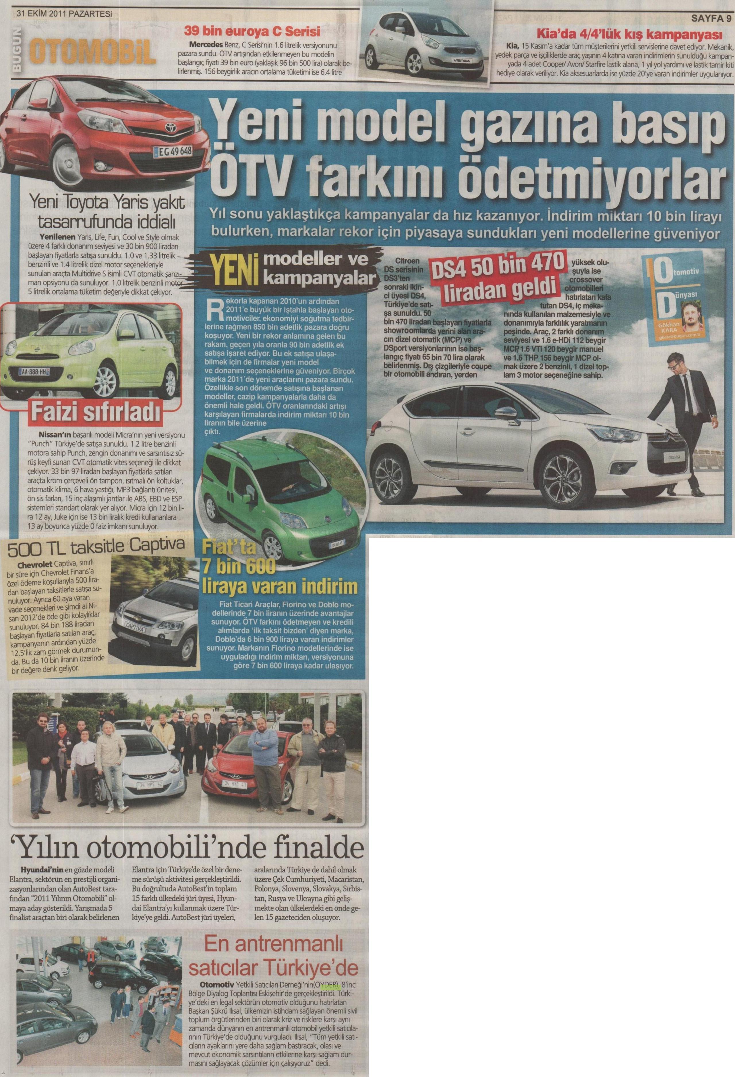 OTOMOBİL YETKİLİ SATICILARI TÜRKİYE&#39;DE