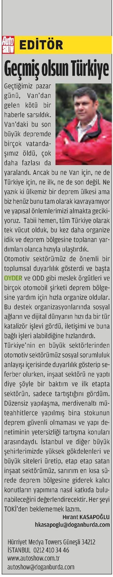 Otomotiv Bayileri Yatırıma Devam Ediyor