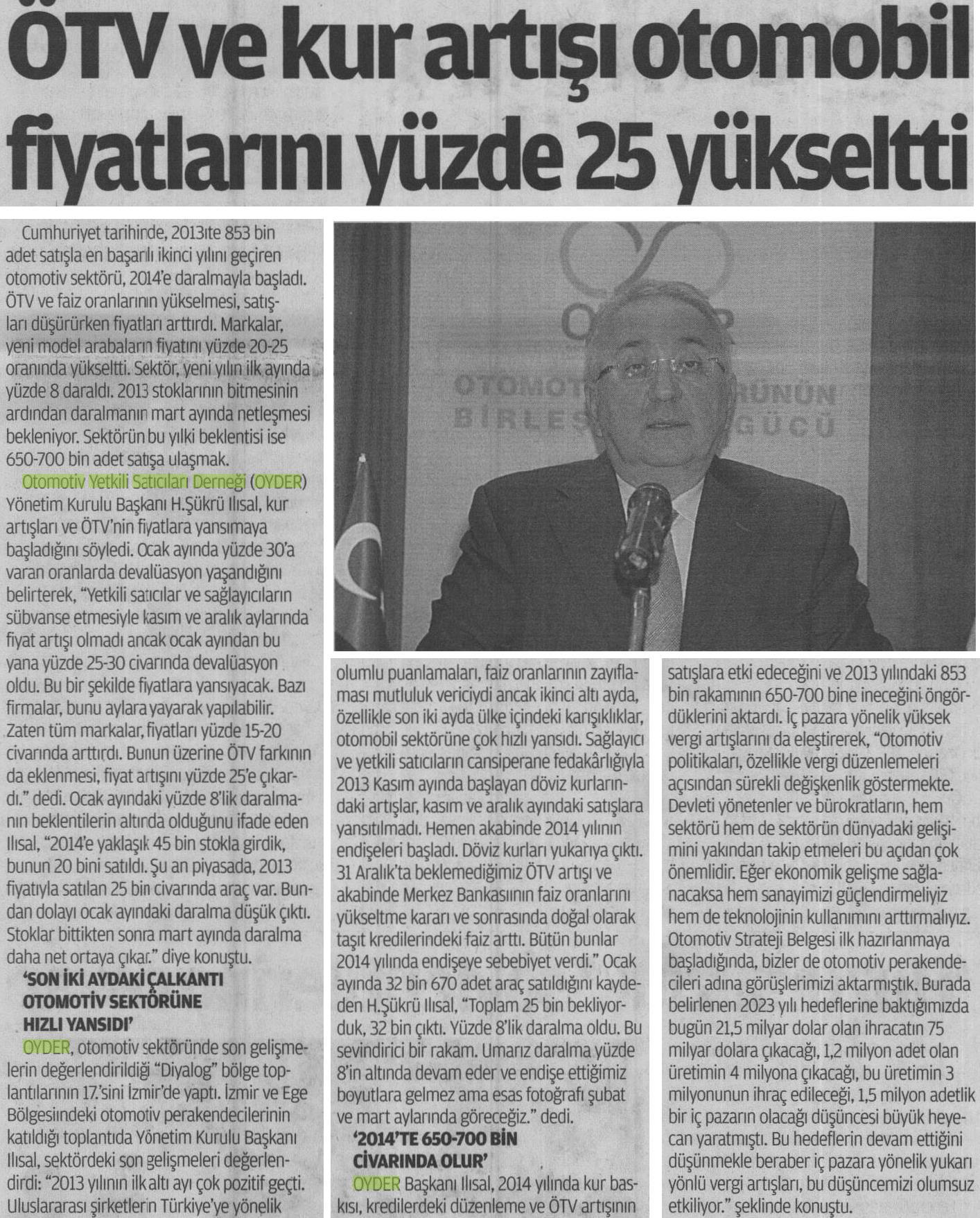 OTOMOTİV SEKTÖRÜ DİYALOG' DA BULUŞTU